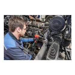 VIGOR Schlagschrauber, V4800N, Lösemoment maximal [Nm]: 1720 Nm, 1/2 Zoll (12,5 mm) Vierkant, Hochleistungs-Doppelhammer-Schlagw