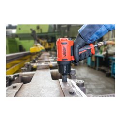 VIGOR Schlagschrauber, V4800N, Lösemoment maximal [Nm]: 1720 Nm, 1/2 Zoll (12,5 mm) Vierkant, Hochleistungs-Doppelhammer-Schlagw