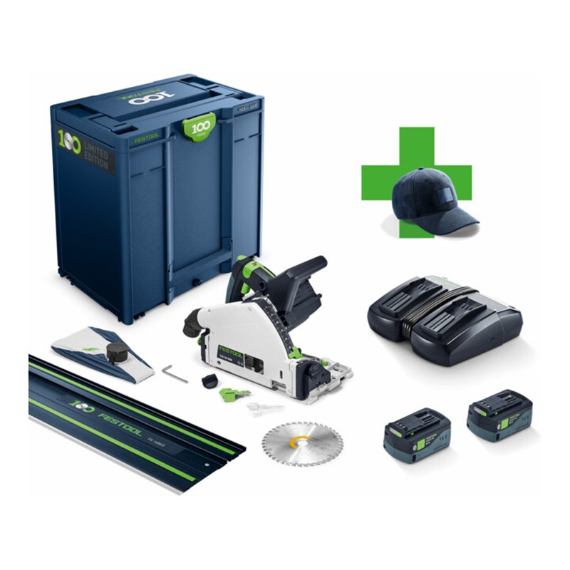 Festool Akku-Tauchsäge TSC 55 KEBI-Plus/XL-FS 100Y Limited Edition 18V