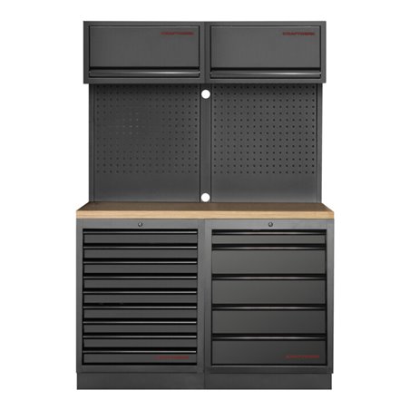 Kraftwerk Mobilio 2er Kombi, 5 & 9 Schubladen, Oberschrank, 3964K-95K2