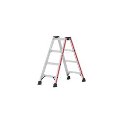 Hymer Stufenstehleiter beidseitig begehbar 4024