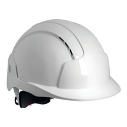 JSP Schutzhelm EVOLite m.Dreh verschlusss, weiß