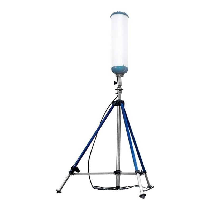 as-Schwabe EnergyTube XL 500 W, mit Profi Stativ XXL 70.000 Lumen, Höhe 4,60m