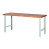 Werkbank 2000x700mm H790-1140mm,Bu40mm,R7035