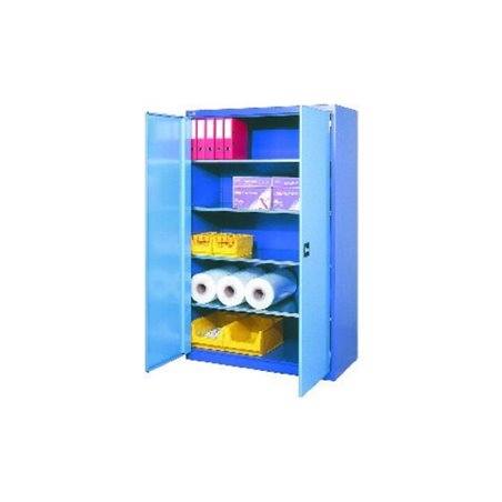 THURMETALL Flügeltürschrank (BxTxH) 1250x580x1950 mm 4 Verstellböden NCS 4040/NCS1060