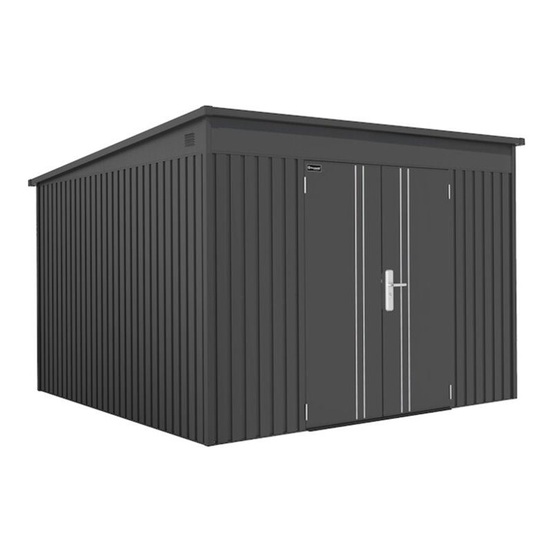 floraworld Gartengerätehaus mit Pultdach PREMIUM 240x226x201 cm