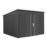 floraworld Gartengerätehaus mit Pultdach PREMIUM 240x226x201 cm