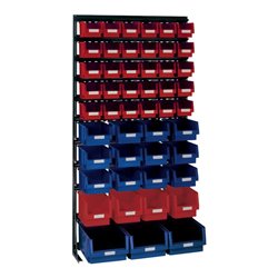 LA-KA-PE Vario-Regal V15l mit PLK-Kästen, schwarz