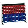 LA-KA-PE Vario-Regal V6B mit 39 PLK-Kästen, bl/rot