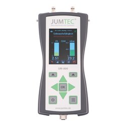 JUMTEC Universalmessgerät UM-800 f.Druck,Leckmenge,Ortung