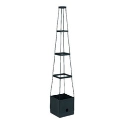 Tomatenpflanzturm m.Kasten 150cm anthrazit FW