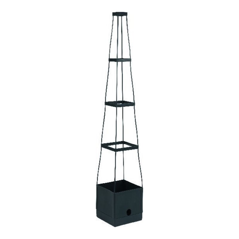 Tomatenpflanzturm m.Kasten 150cm anthrazit FW