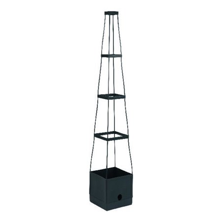 Tomatenpflanzturm m.Kasten 150cm anthrazit FW