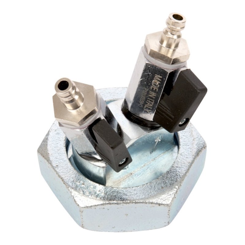 JUMTEC Gasprüfanschluß Einrohr DN25 m.2xKugelhahn 28 832