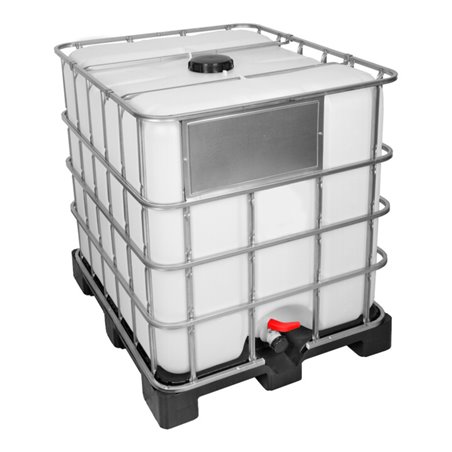 floraworld Wassertank IBC Tank 1000 l NON UN auf Kunststoff-Palette