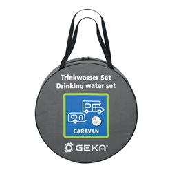 GEKA plus Set Caravan Stecksystem, KTW, Trinkwasserschauch 1/2', 10m, Tasche