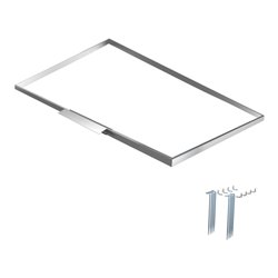 floraworld Bodenrahmen für Systemhaus 5 qm 239 x 179 x 4 cm