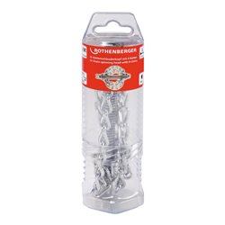 Rothenberger Kettenschleuderkopf mit 4 glatten Ketten, ohne Ring