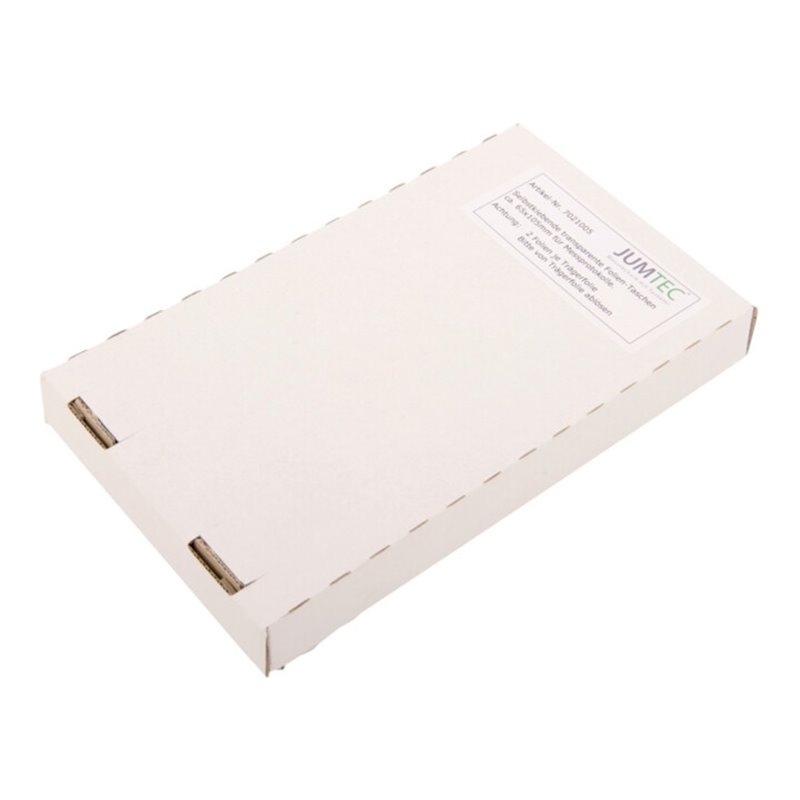 JUMTEC Klebetaschen für Messprotokolle