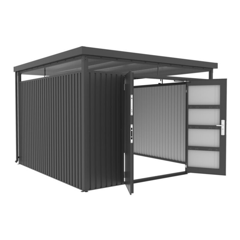 floraworld Systemgerätehaus mit Oberlicht 314x314x218cm