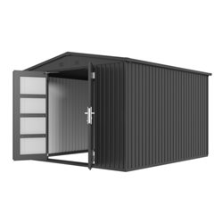 floraworld Gartengerätehaus mit Satteldach 284x300x206cm