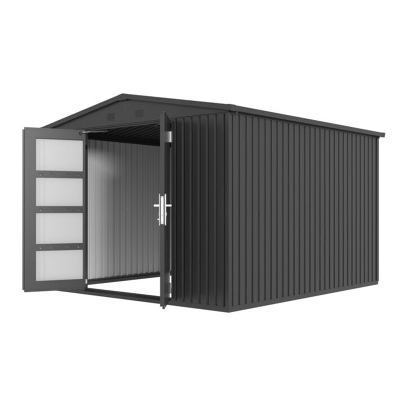 floraworld Gartengerätehaus mit Satteldach 284x300x206cm