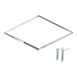 floraworld Bodenrahmen für Systemhaus 10 qm 299 x 299 x 4 cm