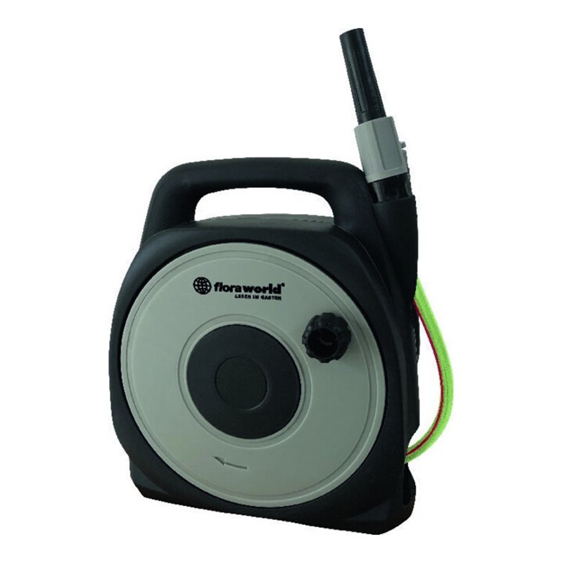 Schlauchabroller inkl.10m 8mm Schlauch Kunststoff