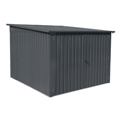 floraworld Fahrradgarage Vario 2170 x 2360 x 145/165 cm anthrazit