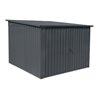 floraworld Fahrradgarage Vario 2170 x 2360 x 145/165 cm anthrazit