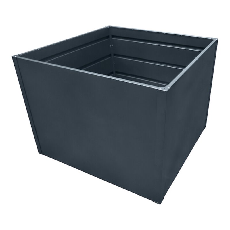 floraworld Hochbeet m.Doppelwand 90 x 90 x 76 cm 600 l