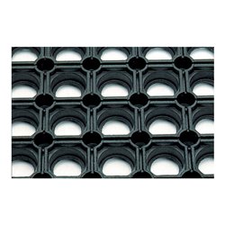 Wabenmatte leichte Ausf. SBR/NR, schwarz,