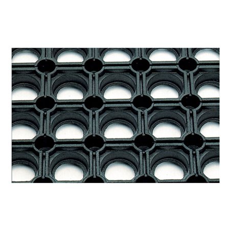 Wabenmatte leichte Ausf. SBR/NR, schwarz,