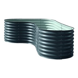 Hochbeet Welle mit Kurve 240 x 80 x 82 cm
