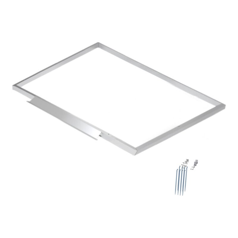 floraworld Bodenrahmen für Gartengerätehaus 190 x 130 x 4 cm