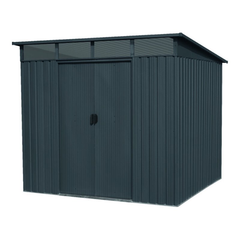 Gerätehaus mit Pultdach Skyligh 239 x 193 x 202 cm