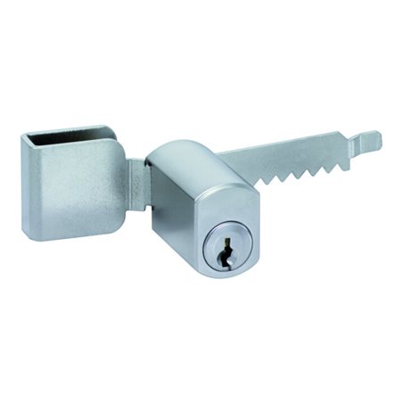 JuNie Möbel-Laufschuhzylinder 2999 mit Zahnstange, matt verchromt