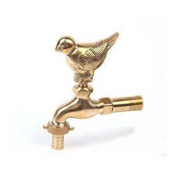 floraworld Zierwasserhahn VogelMessi ng 1/2'Floraworld