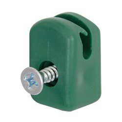 GAH Alberts Spanndrahthalter Kunstst. grün inkl.Schr.