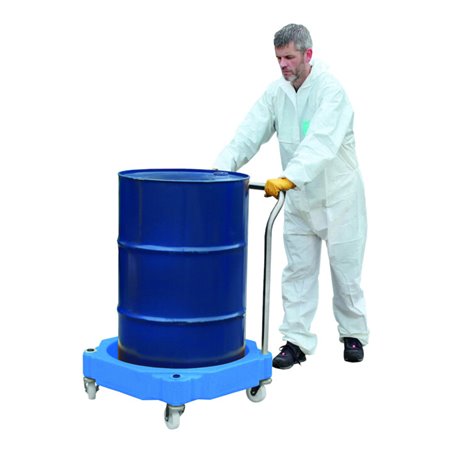 205L PE-Fasstrolley mit Stahlhandgriff