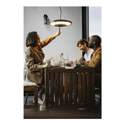 Enders Elektro-Deckenstrahler Loom Black