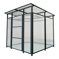 floraworld Front- und Türelementzu F ahrrad- /Multifunktionsun terstand