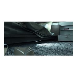 Halemeier LED-Anbau-Universalleuchte, LuckyLine, warmweiß, aluminiumoptik