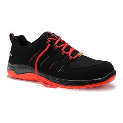 Elten Halbschuh MADDOX black- red Low, ESD, S3, Gr. 38