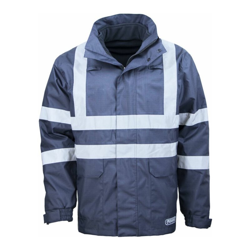 Multinorm-Parka 3850B blau, Reflex, Gr. S Gr. S