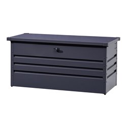 floraworld Gartenaufbewahrungsbox400 Liter anthrazit132 x 62 x 61 cm