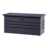 floraworld Gartenaufbewahrungsbox400 Liter anthrazit132 x 62 x 61 cm