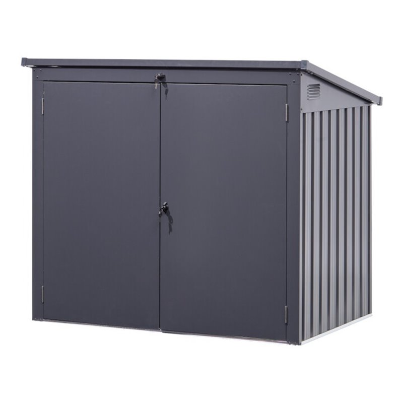 floraworld Mülleimer-Garage2 Müllton ne158 x 101 x 113/134 cm