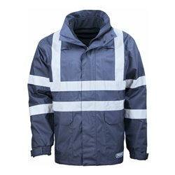 Multinorm-Parka 3850B blau, Reflex, Gr. 3XL Gr. 3XL