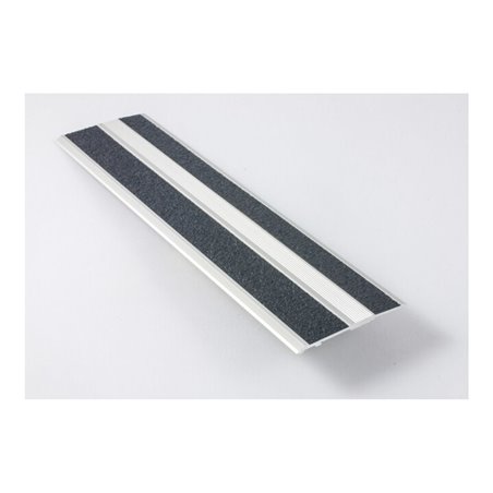 ELLEN Schwellenprofil SP55 z. schrauben Alu ge/sw, Br 55 x L 1000mm